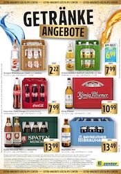 König Pilsener im E center Prospekt in Schorndorf Aktueller E center Prospekt mit König Pilsener, "Aktuelle Angebote", Seite 42