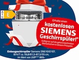 Geschirrspüler im ROLLER Prospekt Geschirrspüler von SIEMENS im aktuellen ROLLER Prospekt für 869,00 €