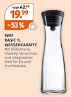 BASIC 1L WASSERKARAFFE von WMF für 19,99 € bei Müller im Angebot BASIC 1L WASSERKARAFFE von WMF im aktuellen Müller Prospekt