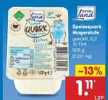 Speisequark Magerstufe im Angebot bei Netto Marken-Discount in Bremen Speisequark Magerstufe Angebote von Gutes Land bei Netto Marken-Discount Bremen für 1,11 €