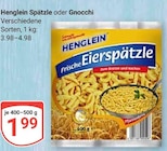 Spätzle von Henglein im aktuellen GLOBUS Prospekt
