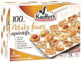 100 Petits Fours Apéritifs Surgelés - KAUFFER'S en promo chez Intermarché Super Bourg-en-Bresse à 8,92 €