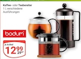 GLOBUS - Kaffeebereiter Angebot im Prospekt Kaffeebereiter bei GLOBUS im Prospekt "" für 12,99 €