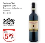 Barbera d’Asti Superiore DOC von Villa Rillago im aktuellen GLOBUS Prospekt