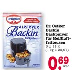 Backin Backpulver für Heißluftfritteusen von Dr. Oetker im aktuellen E center Prospekt