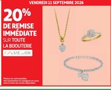 20% de remise immédiate sur toute la bijouterie LE VIE EN OR à Auchan Hypermarché dans Lezennes 20% de remise immédiate sur toute la bijouterie LE VIE EN OR à Auchan Hypermarché dans Lezennes