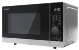 Mikrowelle mit Grillfunktion YC-PG204AE-S im Angebot bei Kaufland in Sindelfingen Mikrowelle mit Grillfunktion YC-PG204AE-S Angebote von Sharp bei Kaufland Sindelfingen für 69,99 €