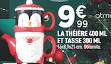 La theiere 400 et tasse 300 ml en promo chez Centrakor Dijon à 9,99 €