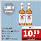 Bourbon Whiskey Angebote von Jim Beam bei Getränke Quelle WVG Magdeburg für 10,99 €