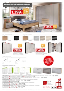 Kleiderschrank im XXXLutz Prospekt "Schlafzimmer Spezial" mit 24 Seiten (Erlangen)