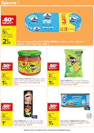 Prix et réduction Doritos dans le prospectus Carrefour en cours Offre Doritos dans le catalogue Carrefour du moment à la page 34
