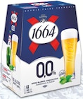 Bière Sans Alcool Blonde - 1664 en promo chez Intermarché Express Versailles à 1,78 €