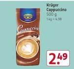 Cappuccino Angebote von Krüger bei Rossmann Erlangen für 2,49 €