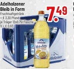 Adelholzener im Trinkgut Prospekt Bleib in Form von Adelholzener im aktuellen Trinkgut Prospekt für 7,49 €