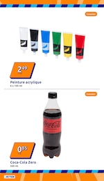 Offre Peinture Acrylique dans le catalogue Action du moment à la page 11