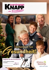 Aktueller Felix Knapp GmbH Sanitätshäuser Prospekt in Kusel und Umgebung, "Schenken Sie Gesundheit!" mit 6 Seiten, 12.11.2025 - 31.01.2026