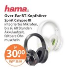 Over-Ear BT-Kopfhörer Spirit Calypso III im Angebot bei V-Markt in Regensburg Over-Ear BT-Kopfhörer Spirit Calypso III Angebote von hama bei V-Markt Regensburg für 30,00 €