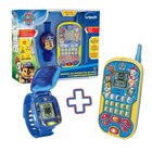 Smartphone éducatif + Montre-jeu interactive de Chase - VTECH - Carrefour à Charenton-le-Pont Smartphone éducatif + Montre-jeu interactive de Chase - VTECH en promo chez Carrefour Charenton-le-Pont à 29,99 €