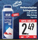 Schlagsahne von Weihenstephan im aktuellen EDEKA Prospekt für 2,49 €