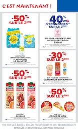 Offre Evian dans le catalogue Carrefour Market du moment à la page 9