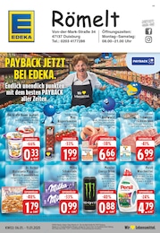 EDEKA Prospekt für Duisburg: "Aktuelle Angebote", 28 Seiten, 06.01.2025 - 11.01.2025