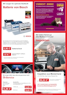 Batterie im aktuellen AutoCrew Prospekt (Lübeck) Batterie im AutoCrew Prospekt "Wir machen Ihr Fahrzeug frühlingsfit!" mit 6 Seiten (Lübeck)