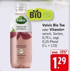 Volvic Bio Tee oder Vitamin+ im Angebot bei E center in Ravensburg Volvic Bio Tee oder Vitamin+ Angebote von Volvic bei E center Ravensburg für 1,29 €