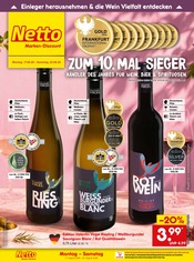 Rotwein im Netto Marken-Discount Prospekt in Dachau Aktueller Netto Marken-Discount Prospekt mit Rotwein, "Aktuelle Angebote", Seite 45