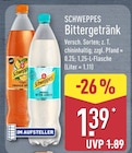 Bittergetränk von Schweppes für 1,39 € bei ALDI Nord im Angebot Bittergetränk von Schweppes im aktuellen ALDI Nord Prospekt
