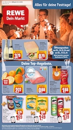 REWE Prospekt "Dein Markt", 18 Seiten, 23.12.2024 - 28.12.2024