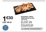 Crevettes cuites à 1,30 € dans le catalogue Monoprix