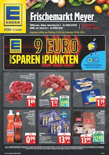 E center Prospekt der Woche "Wir lieben Lebensmittel!" Seite 1, 13.04.2026 bis 18.04.2026 für Haßfurt Aktueller E center Prospekt "Wir lieben Lebensmittel!" Seite 1 von 30 Seiten für Haßfurt