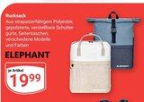 Rucksack im Angebot bei GLOBUS in Bad Kreuznach Rucksack Angebote von ELEPHANT bei GLOBUS Bad Kreuznach für 19,99 €