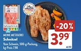 Aktuelle Schnitzel Angebote bei ALDI SÜD in Nürnberg Aktuelles Schnitzel Angebot bei ALDI SÜD in Nürnberg ab 3,99 €