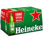 Bière "Format spécial" - HEINEKEN - Carrefour à Massy Bière "Format spécial" - HEINEKEN en promo chez Carrefour Massy à 14,89 €