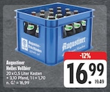 Helles Vollbier Angebote von Augustiner bei EDEKA Erlangen für 16,99 €