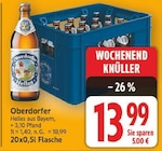 Helles von Oberdorfer im aktuellen E center Prospekt