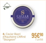 Caviar Baeri d’Aquitaine L’Affiné - Sturgeon dans le catalogue Monoprix