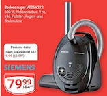 Bodensauger VS06V212 Angebote von Siemens bei GLOBUS Gießen für 9,99 €