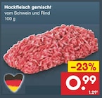 Hackfleisch gemischt bei Netto Marken-Discount im Prospekt "" für 0,99 €
