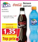 Boisson gazeuse - COCA-COLA / FANTA en promo chez Norma Metz à 1,35 €