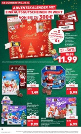 Adventskalender im Kaufland Prospekt in Eberswalde Aktueller Kaufland Prospekt mit Adventskalender, "Aktuelle Angebote", Seite 18