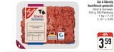 Hackfleisch gemischt Rind & Schwein Angebote von Gut & Günstig bei nah und gut Schwabach für 3,59 €