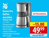WMF Bueno Pro Kaffeemaschine Thermo 1229 im Angebot bei famila Nordost in Celle WMF Bueno Pro Kaffeemaschine Thermo 1229 Angebote bei famila Nordost Celle für 49,99 €