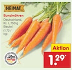 Bundmöhren bei Netto Marken-Discount im Schönfließ Prospekt für 1,29 €