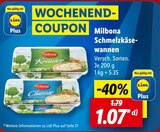 Lidl - Schmelzkäsewannen Angebot im Prospekt Schmelzkäsewannen bei Lidl im Prospekt "" für 1,07 €