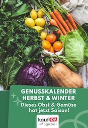Aktueller Rezepte Weitere Geschäfte Prospekt in Behlendorf und Umgebung, "Saisonkalender" mit 1 Seite, 08.10.2025 - 26.10.2025