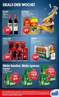 Coca Cola im Getränke Hoffmann Prospekt "Aktuelle Angebote" mit 9 Seiten (Bayreuth)