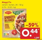 Fix im Angebot bei Netto Marken-Discount in Lingen Fix Angebote von Maggi bei Netto Marken-Discount Lingen für 0,44 €
