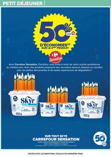 Promotion Bluesky dans le prospectus Carrefour, valable du 17/02/2026 au 02/03/2026 Promo Bluesky dans le catalogue Carrefour du moment à la page 21